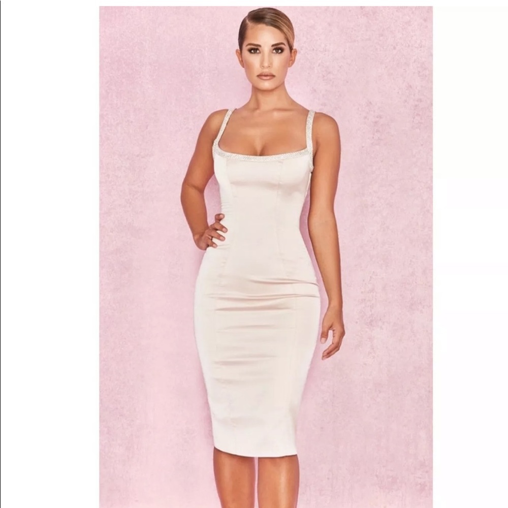 House Of CB Camilla Champagne Dress S